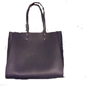 Navy classic tote bag